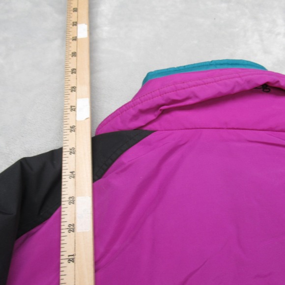 Columbia Jacket Women Large Purple Insulated Removable Liner Reversible 3in1 VTG - Picture 14 of 16